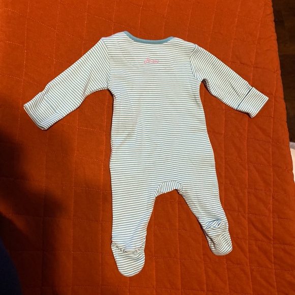 Joules Footed Birthday Goose Sleeper with Zipper, First Size up to 8lbs - Picture 2 of 2